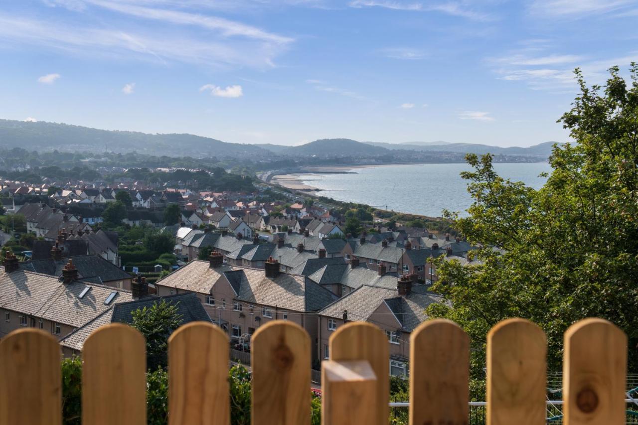 Vila Windy Ridge Terrace With Beautiful Sea Views, North Wales Coast Old Colwyn Exteriér fotografie